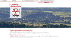 Desktop Screenshot of hausen.rhoen-saale.net