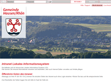 Tablet Screenshot of hausen.rhoen-saale.net