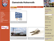 Tablet Screenshot of hohenroth.rhoen-saale.net