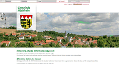 Desktop Screenshot of hoechheim.rhoen-saale.net